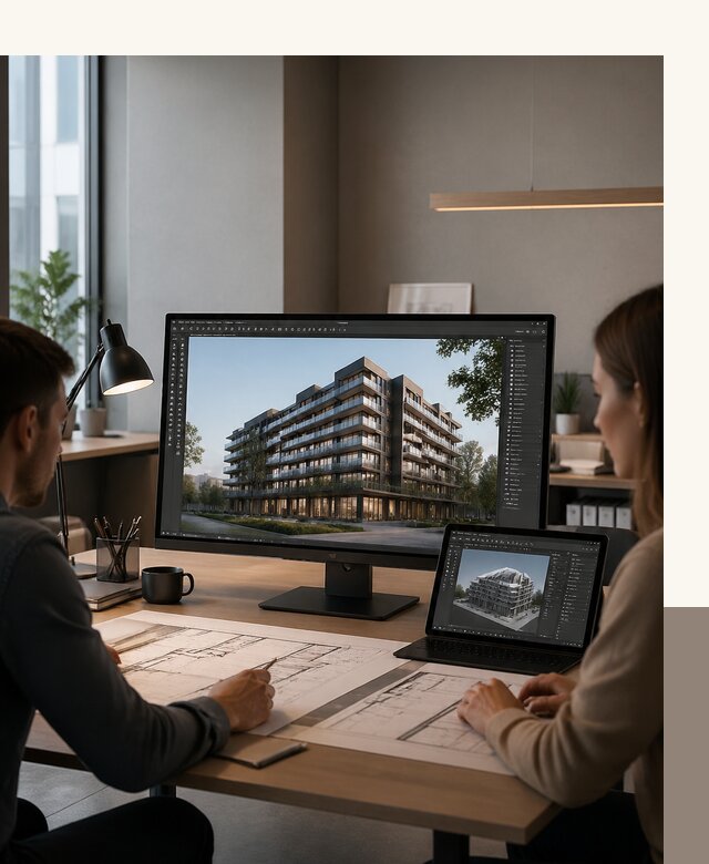 3D визуализация архитектуры и объектов строительства в Малоярославце
