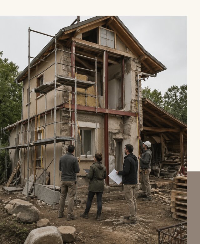 Реконструкция загородного дома под ключ в Малоярославце от бюро