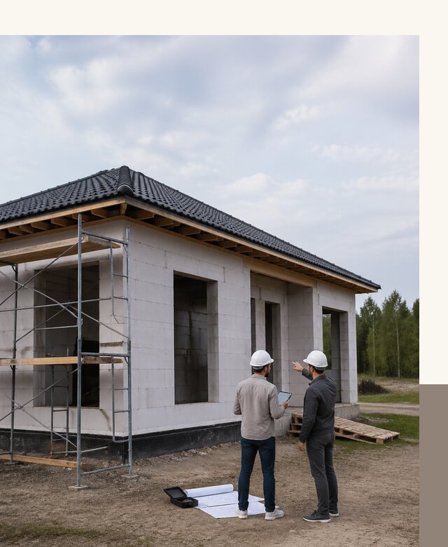 Проектирование одноэтажных домов из газобетона в Малоярославце